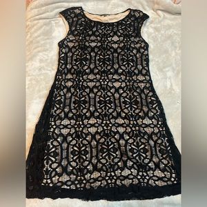 Collection Dressbarn Black Lace Dress sz 16